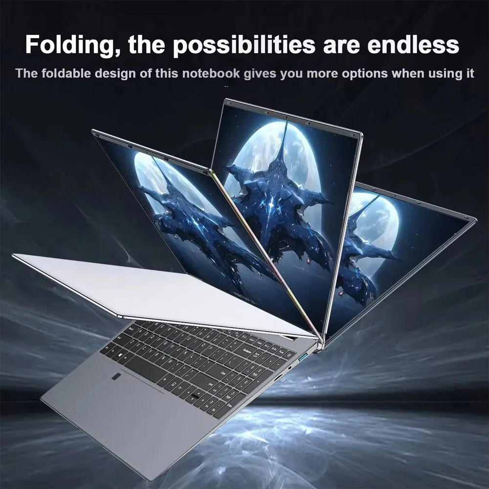 2025 Fingerprint UnIock Notebook Windows 11 Pro Laptop da 15.6 pollici Intel Core i7 6500U 16GB DDR4 1TB/2TB SSD computer portatili da gioco per ufficio