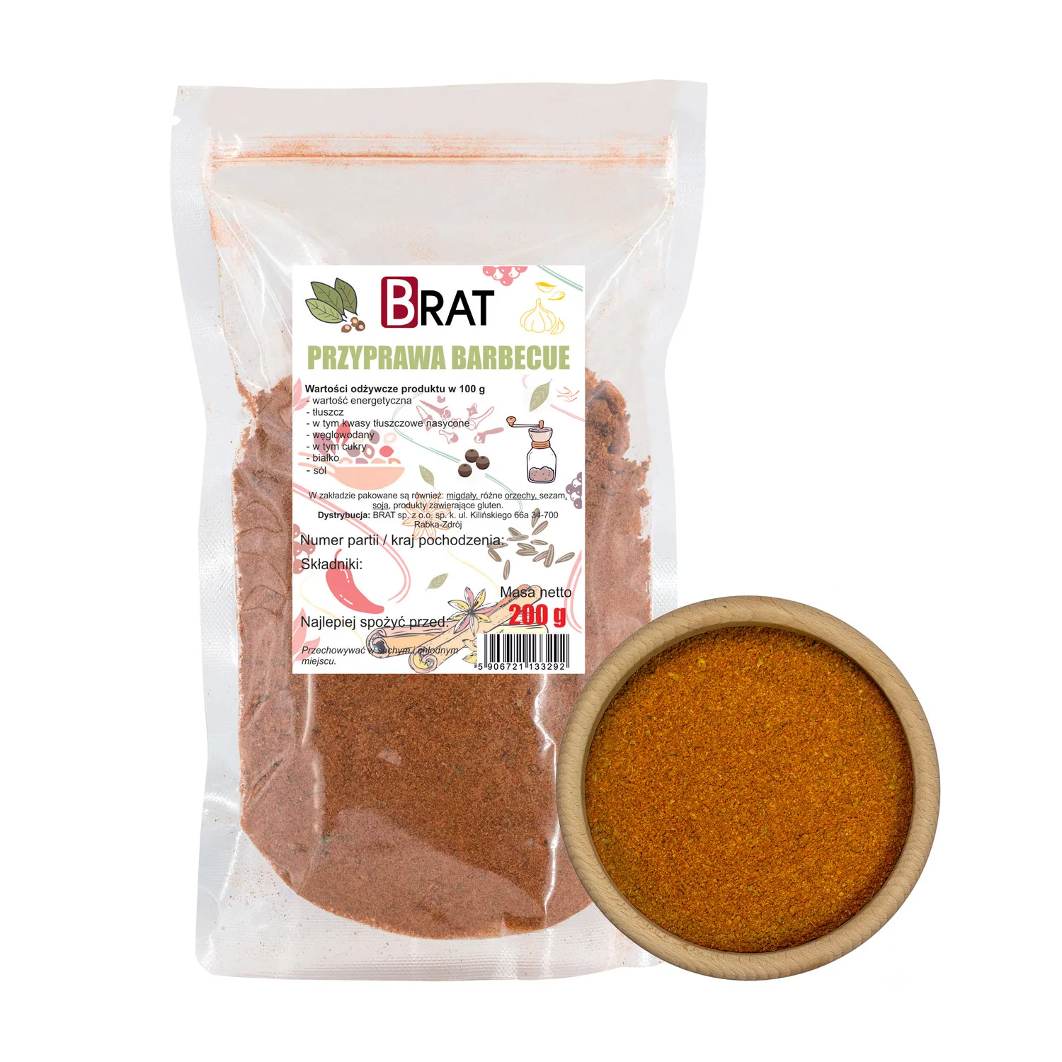 Przyprawa barbecue 200g