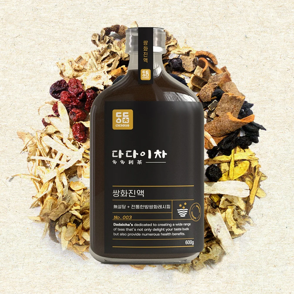다다이차 무설탕 9가지 약재 쌍화진액 600g