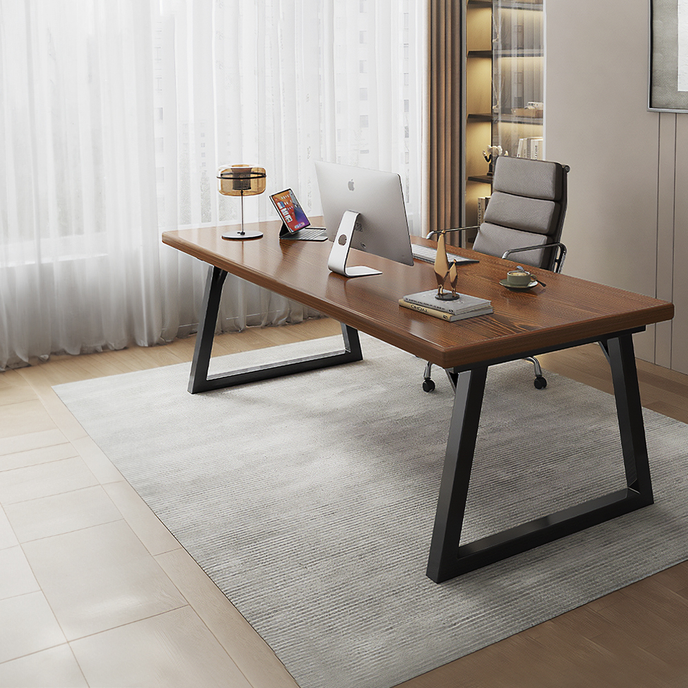 공간녹백 1800 책상 거실 겸 테이블 일자형 넓은 심플