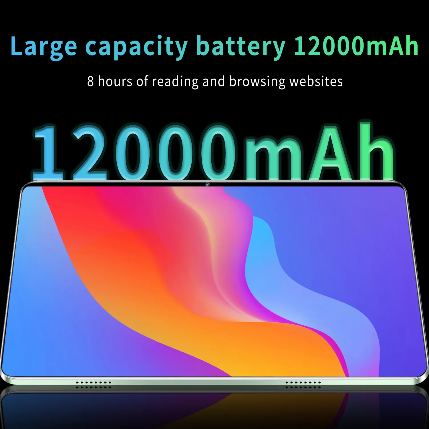 2024 nueva tableta 5G 11,6 pulgadas Android 13,0 tableta MTK6797 16GB RAM 1TB ROM tabletas PC 12000mAh tarjeta sim Dual Wifi tipo c