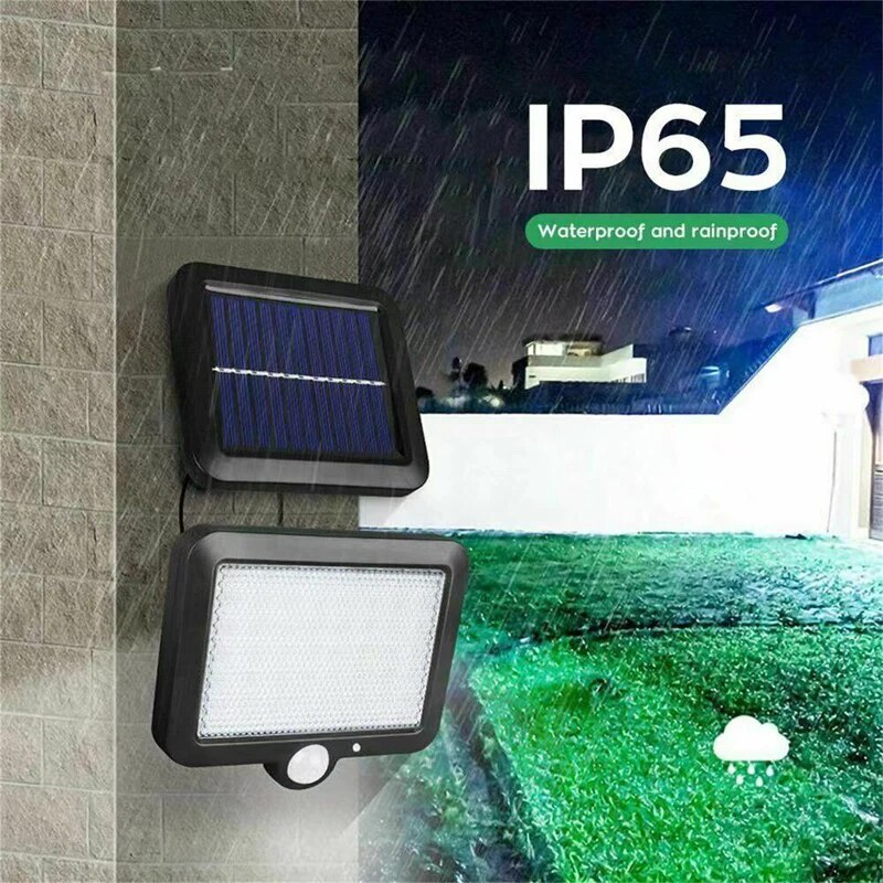 LED ソーラー分割壁ランプ 3 モード防水モーションセンサーランプ庭街路照明ソーラーランプガレージセキュリティウォールライト