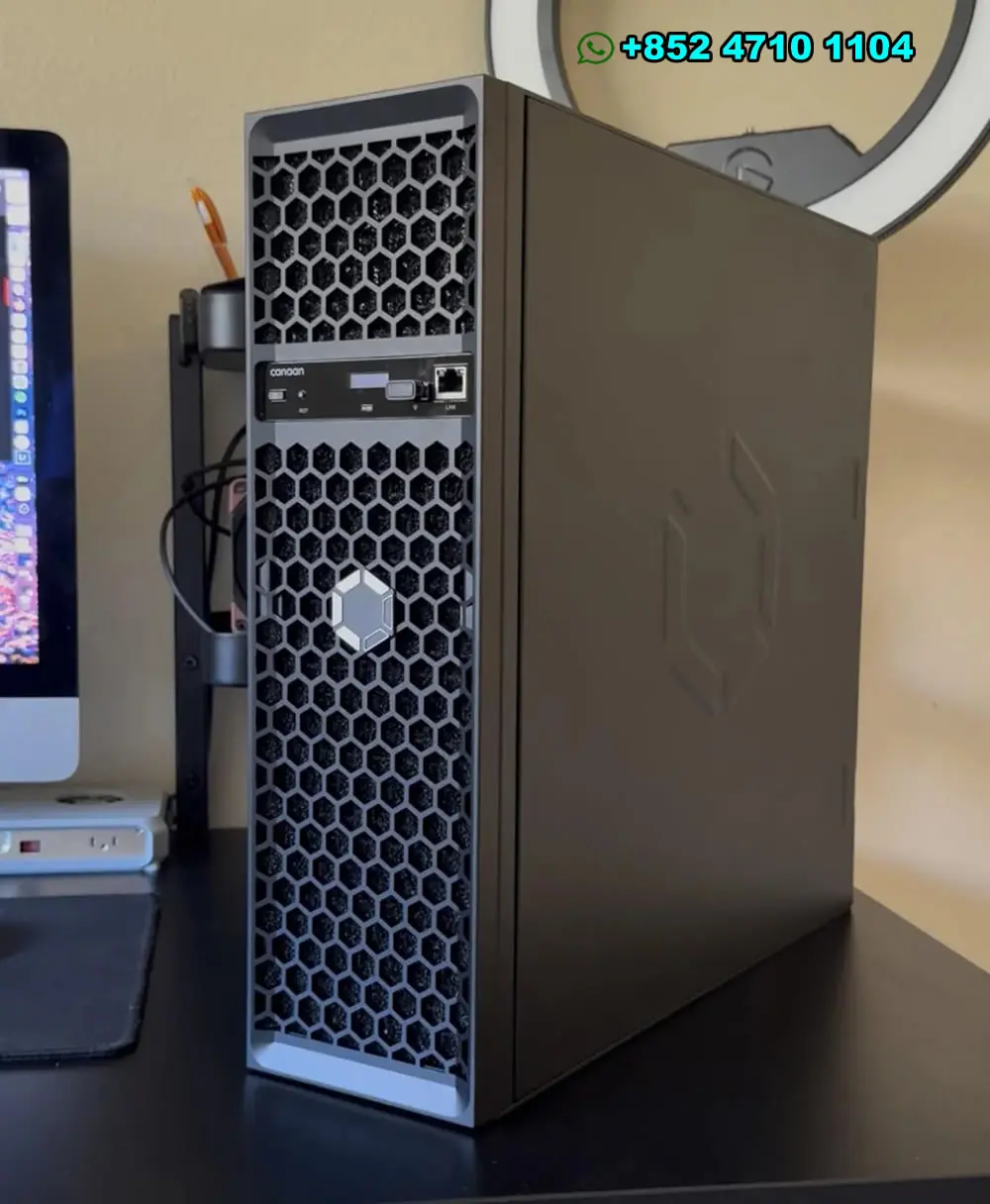 Top-Tier-Angebot! Kaufen Sie 5 und erhalten Sie 3 gratis Canaan Avalon Q 90Th 1674W Bitcoin BTC Miner Home Mining