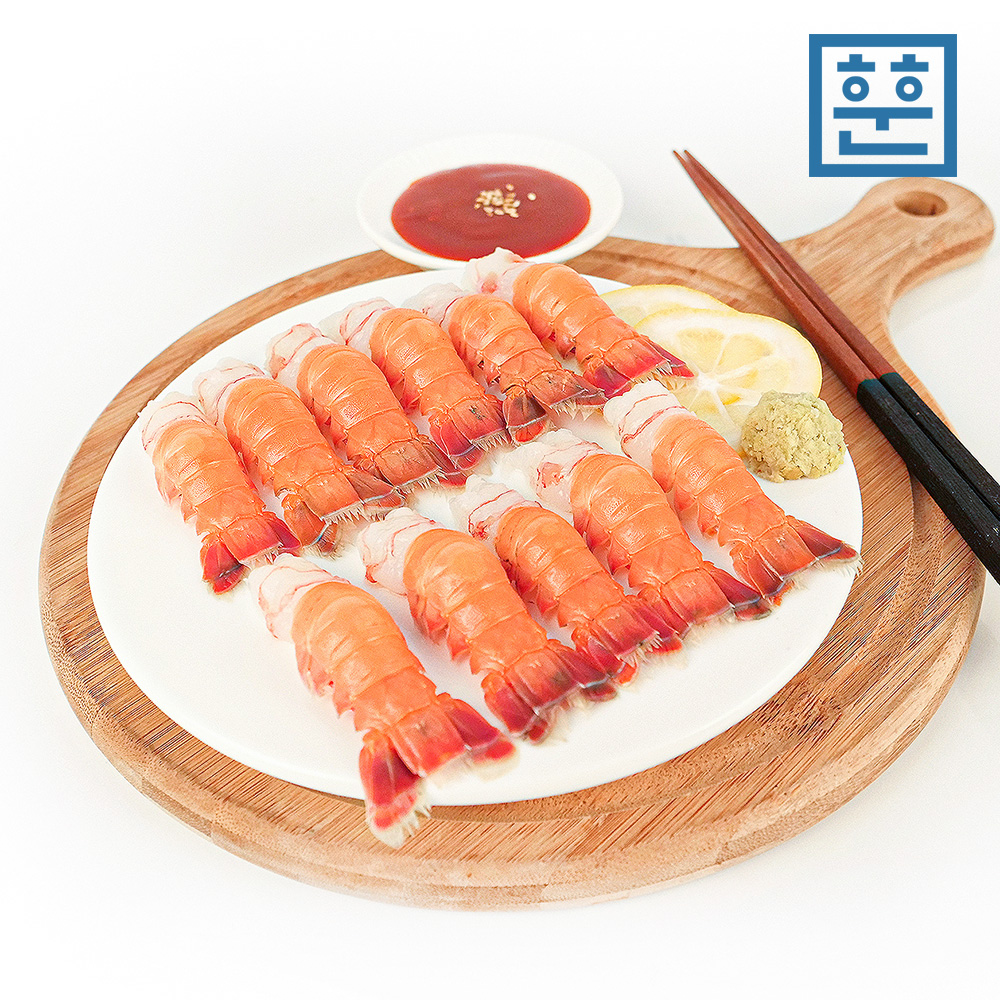 [훈훈수산] 딱새우회 150g 원산지 제주도 달달하며 탱글한 새우가 한입에 쏙