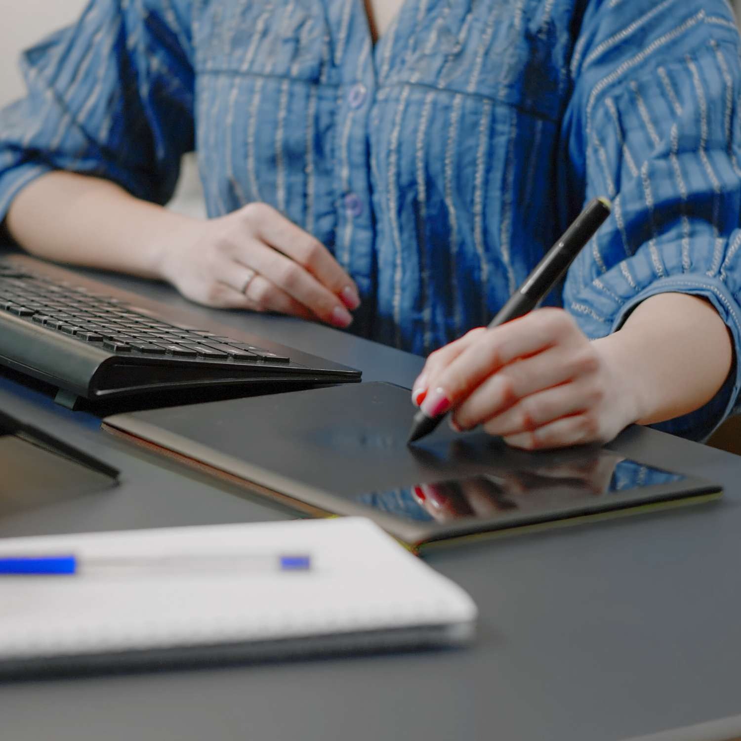 Mesa Digitalizadora Tomate com Caneta De Experiência Natural 11,6 Com Sensibilidade de Pressão