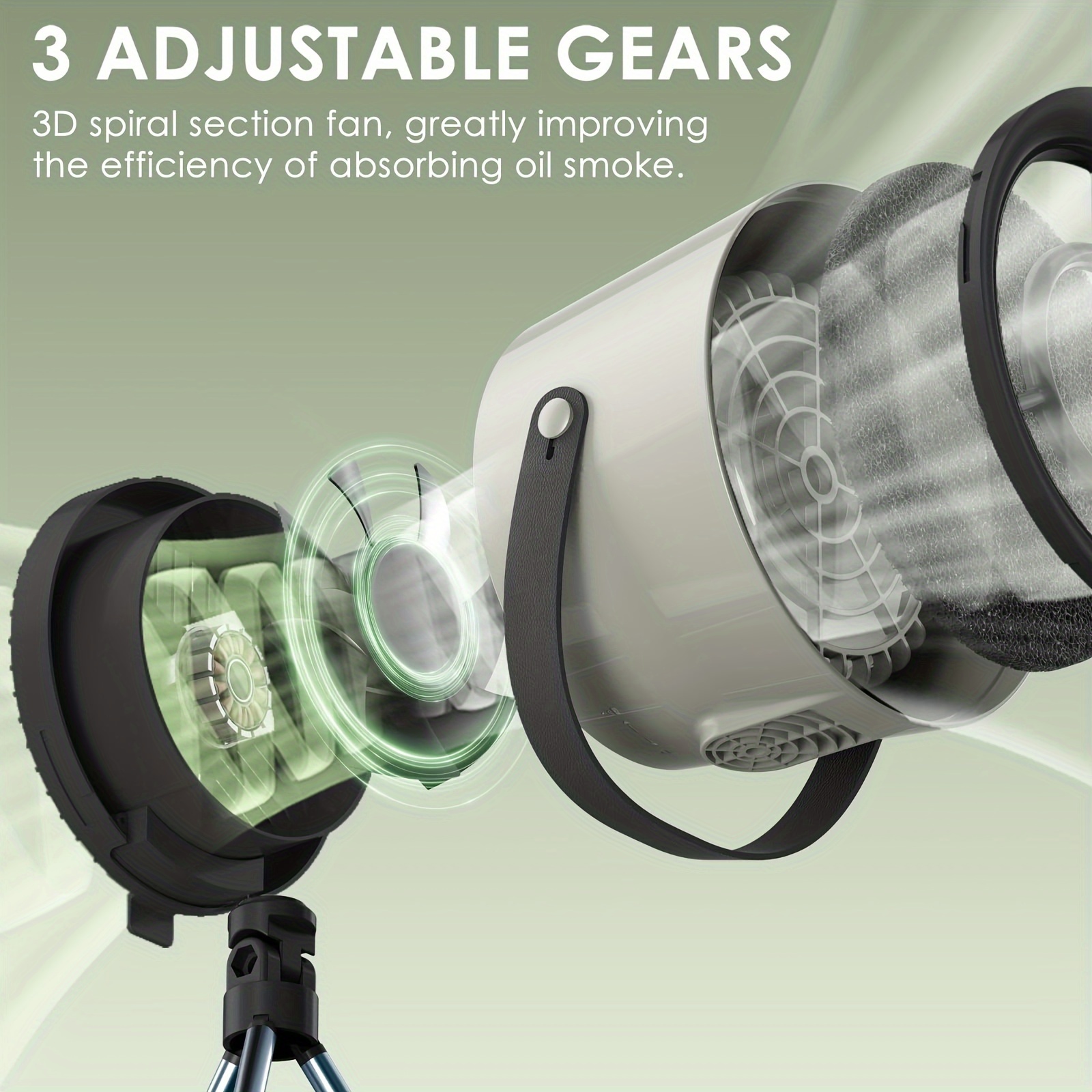 Nouvelles hottes de bureau USB, ventilateur d'extraction Portable alimenté par USB, petite hotte de cuisine, extracteur de Barbecue, grande hotte d'aspiration