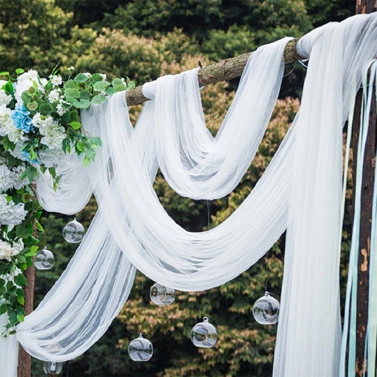 5/10 m Hochzeit Dekoration Tüll Rolle Kristall Organza Sheer Stoff Für Hochzeit Geburtstag Party Hintergrund Jäten Stuhl Schärpen decor