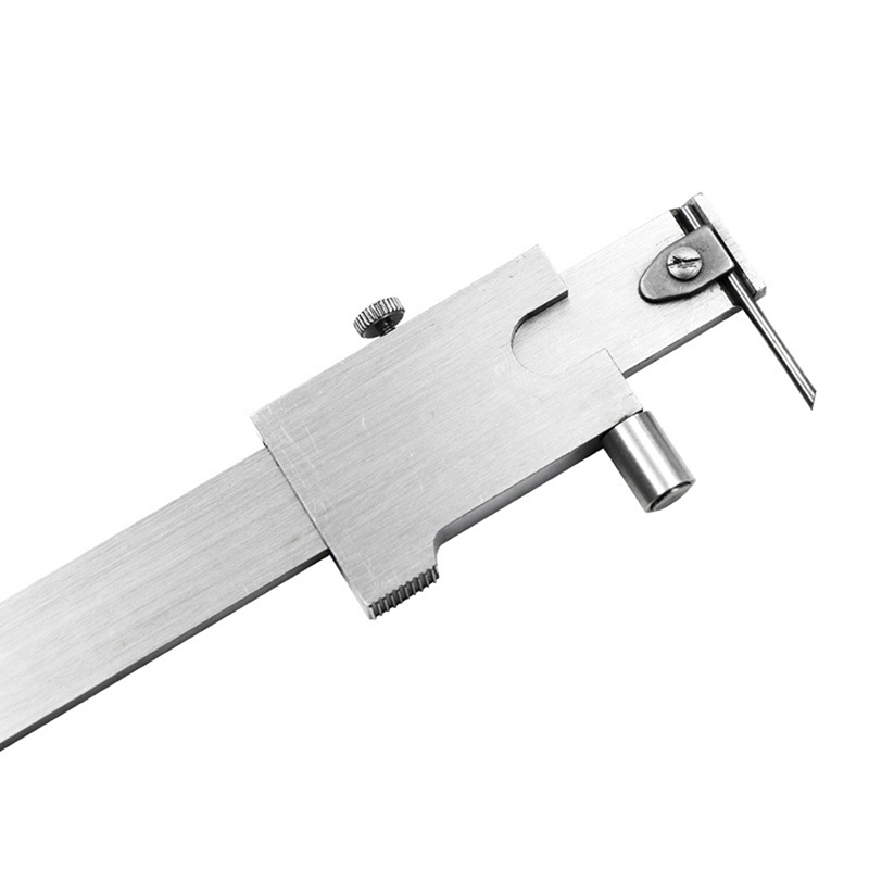0-200mm marcação vernier caliper scriber medição régua ferramenta de instrumento de medição