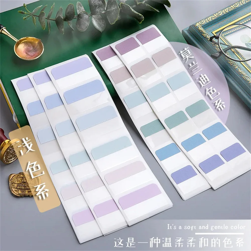120pcs Colorful Classified Writing Index Stickers - Easy Organization, Reusable, Waterproof, and Removable - Perfect for Bookmar