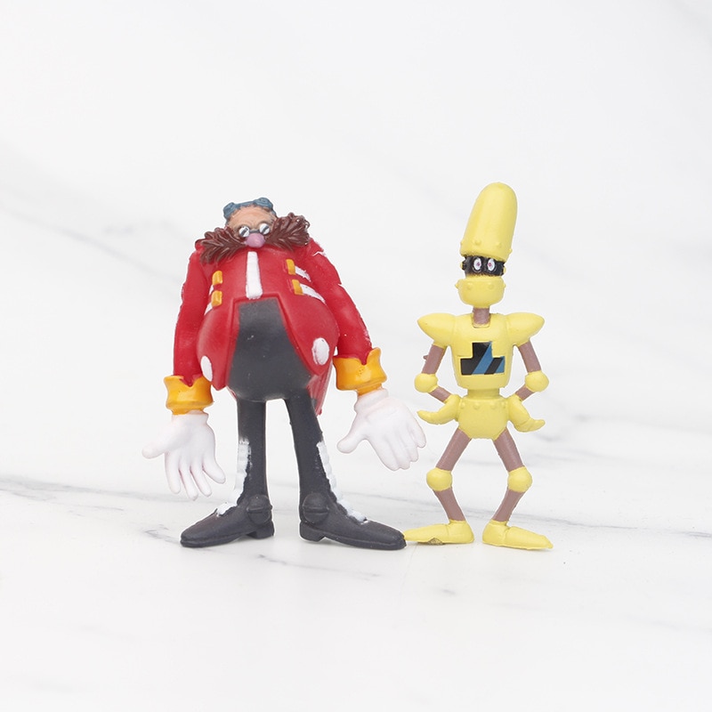 12 個セットミニかわいいソニック PVC キャラクターおもちゃハリネズミシャドウテールフィギュアモデル人形子供動物おもちゃ誕生日ギフト 5-6 センチメートル