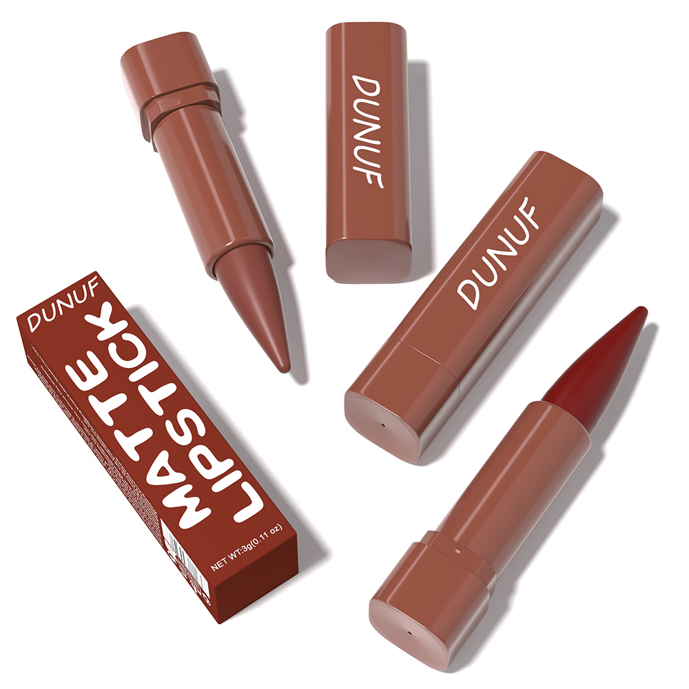 Stylo à lèvres dégradé avec finition velours mat, rouge à lèvres à Application lisse pour les lèvres définies et élégantes