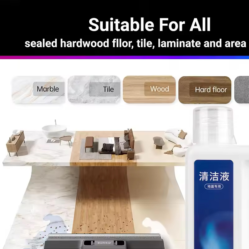 Flüssigkeit Für Dreame X40 Ultra\X30 Ultra\H11/H11 Max/H12/H13/H12 Pro / M12 /W10 Reinigung Flüssigkeit Teile Zubehör 500ml