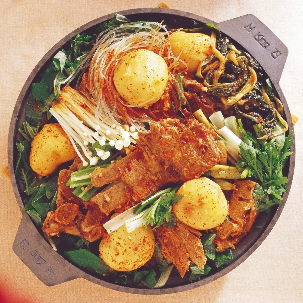 [바라던] 살코기 가득 감자탕/뼈찜용 돼지 목뼈(Pork Bone) 1kg x 1팩
