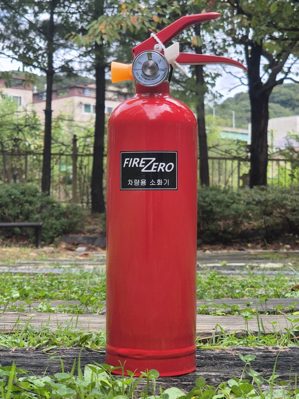 차량용 소화기 KFI 인증 0.7kg KC인증 소화기 가정용 ABC분말