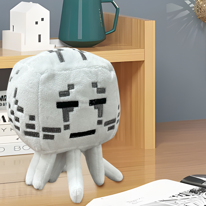 16 cm MC Ghast Plüsch Stofftiere Spiel MC Ghost Plüschtier Puppe für Kinder Kinder Geschenke
