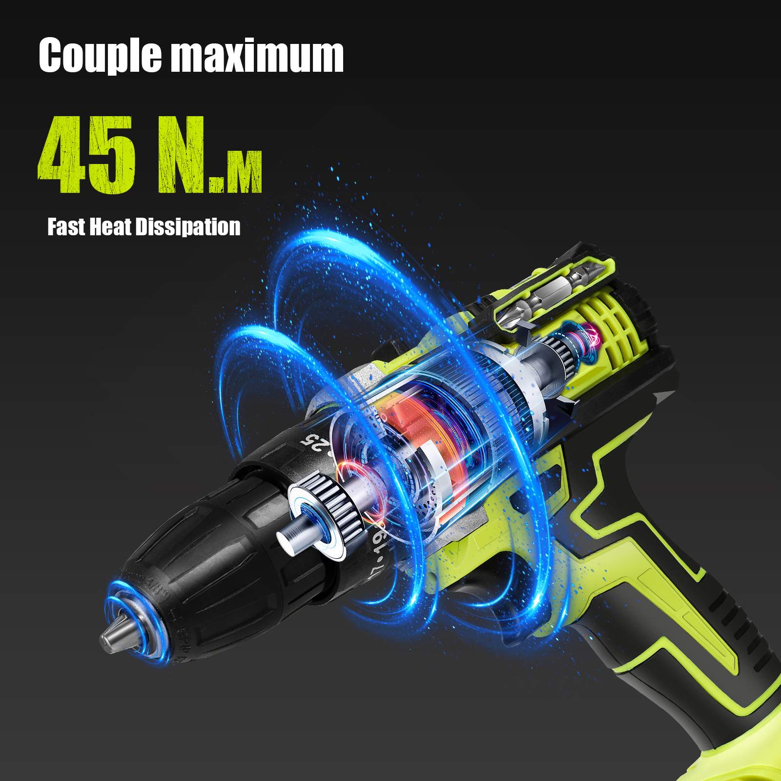 Perceuse à percussion sans fil 28V, tournevis électrique, marteau perforateur électrique, Mini perceuse à main sans fil, batterie Lithium-Ion, outils électriques