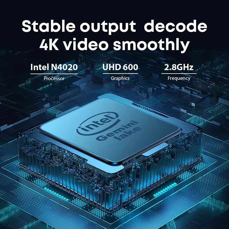 CHUWI HeroBook Pro Laptop Schermo FHD da 14,1 pollici Intel Celeron N4020 Dual Core UHD Graphics 600 GPU 8 GB LPDDR4 256 GB SSD Windows 11 M.2 fino a 1 T 1,3 kg Notebook