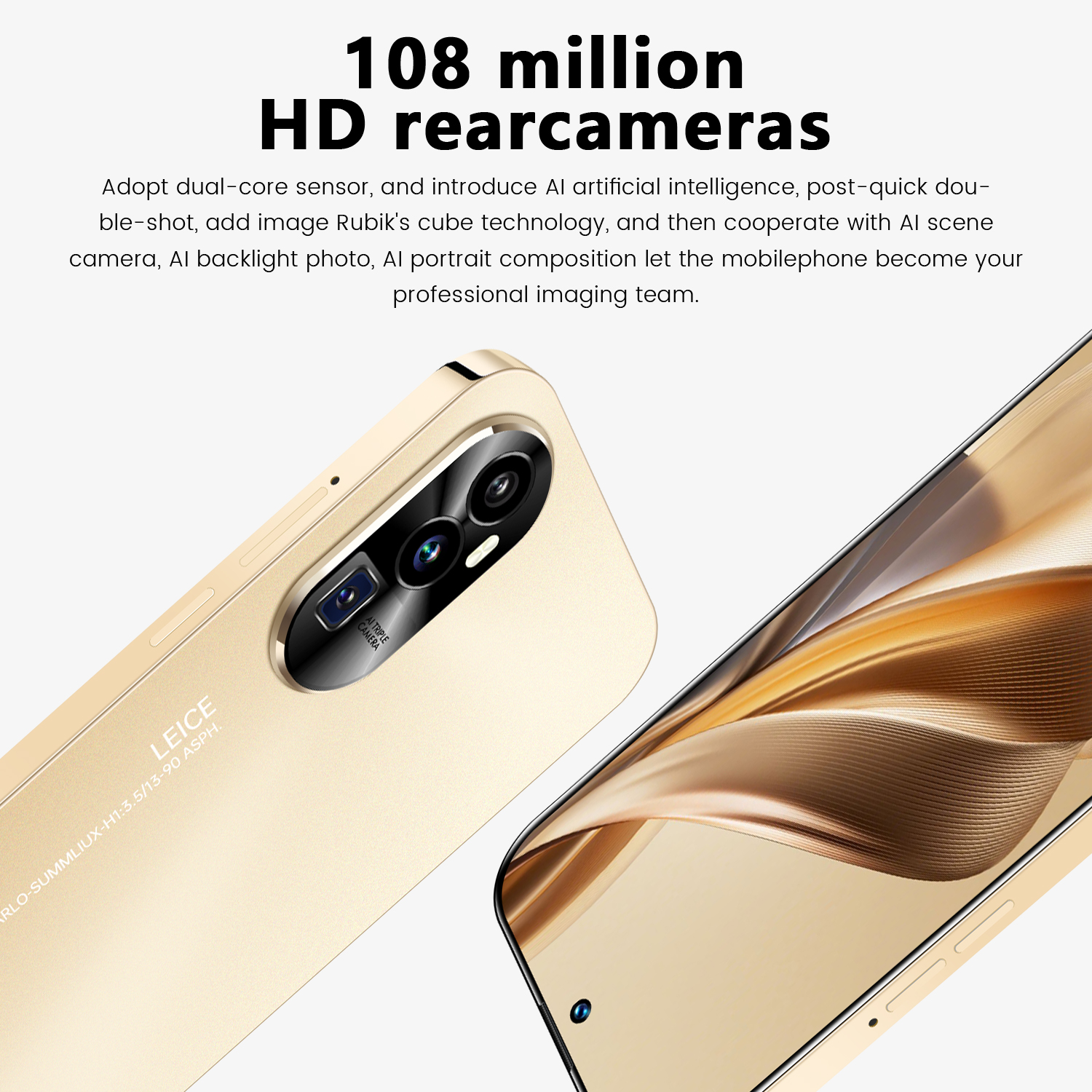 Smartphone Reno10 Pro+ 5G: display HD+ da 7,3" 16 GB + 1 TB 108 MP + 50 MP Doppia fotocamera Batteria da 7800 mAh Snapdragon 8 Gen 2 Android 13