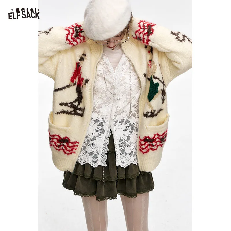 Elfsack-白いレースのシフォンシャツ,半透明,女性用,レイヤートップ,新着,冬,2022