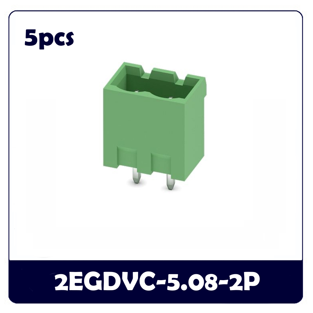 5 個 2pin 2EDGR 2EDGV 2EDGK 2EDGRC 2EDGVC 5.08 2P プラグイン可能なコネクタ PCB ヘッダオスメスネジ端子台