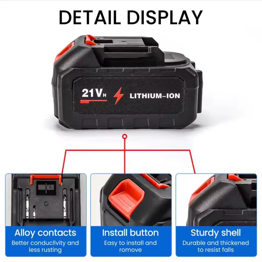 13000mAh for Makita Lithium Ion Replacement Compatible Makita BL1860B BL1860 BL1850 Rechargeable Power Tool battery