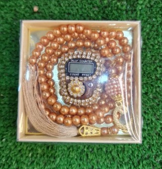 Gift Stone Chanting and Rosary Set Boxed Prayer Worship