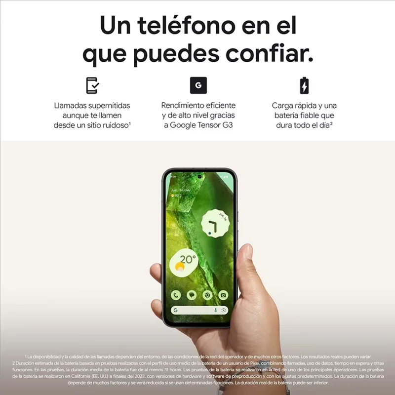 Google Pixel 8a Globale Version AI Smartphone Google Tensor G3 64 MP Quad PD Weitkamera 120 Hz OLED-Display 4492 mAh Akku