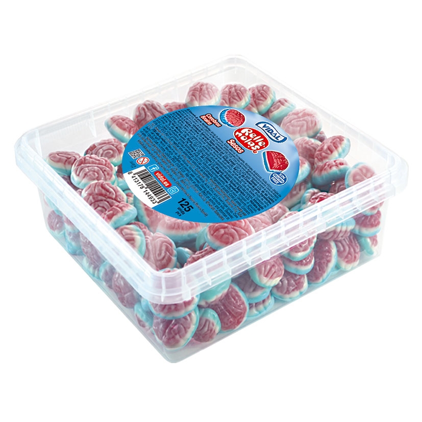 Vidal Cérebros Recheados Bandeja, Guloseimas, Guloseimas Recheadas, 75 pcs