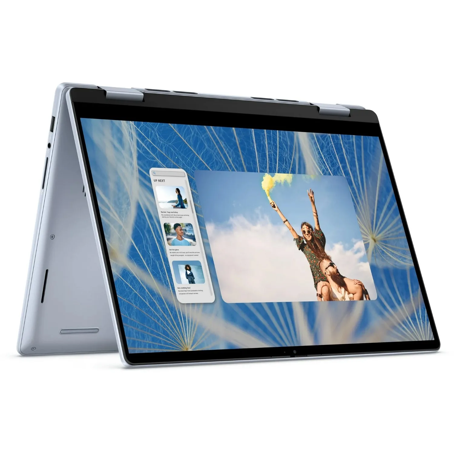 Dell Inspiron 14" 2-in-1 Touchscreen Laptop,Intel Core 7 150U,64GB RAM,2TB SSD,‎Intel Graphics,Ice Blue