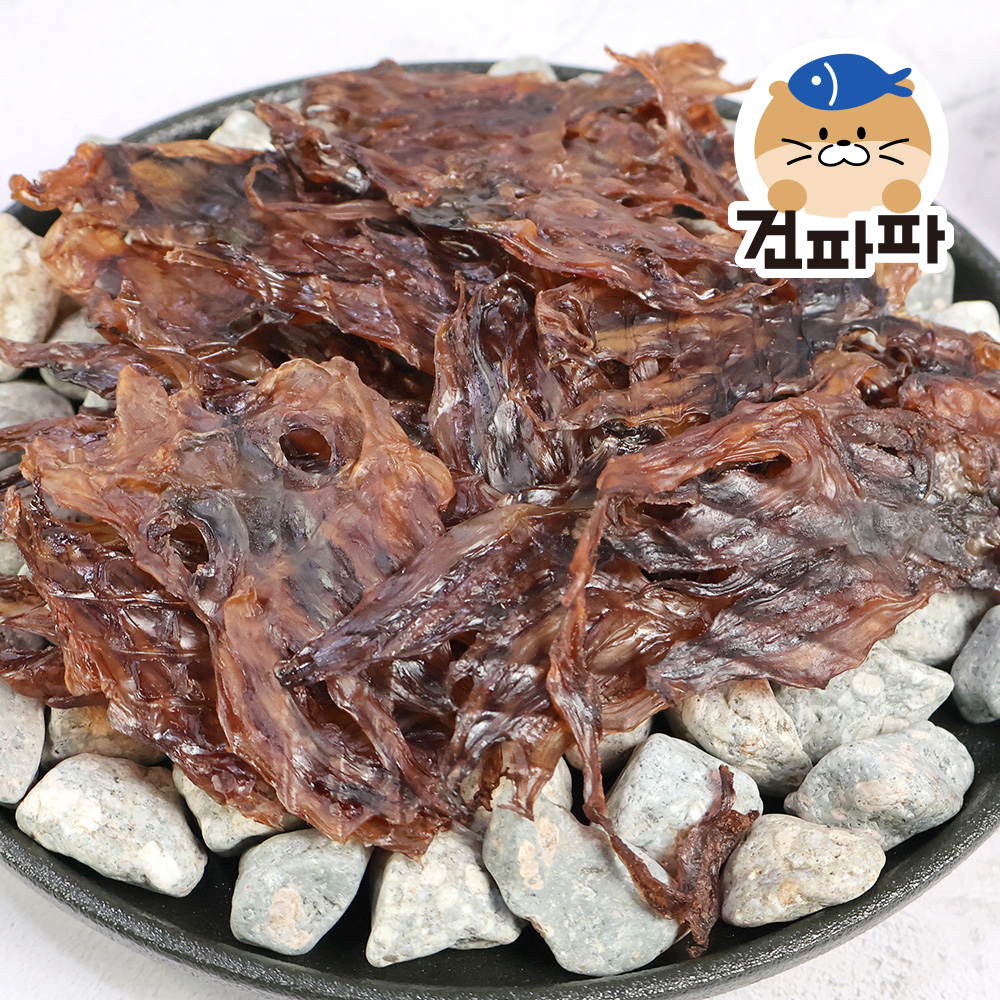 파파 납작 숏다리 오징어다리 오징어간식 250g