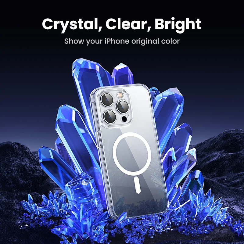 Магнитный чехол UGREEN для iPhone 16 15 14 13 Pro Max, противоударный чехол для iPhone 16 Pro Max 15 Plus 16pro, чехлы из ТПУ Macsafe