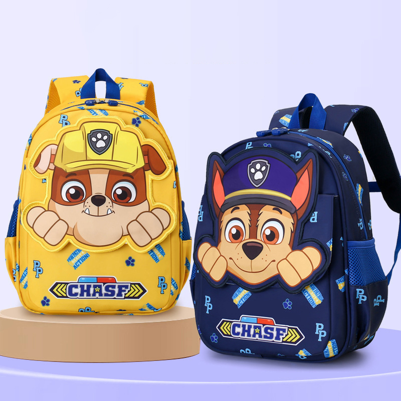 Paw Patrol dog Anime Figure Toy Children Patrulla Canina Backpack Skye Chase Boys Girls Puppy Patrol Doll Birthday Gift