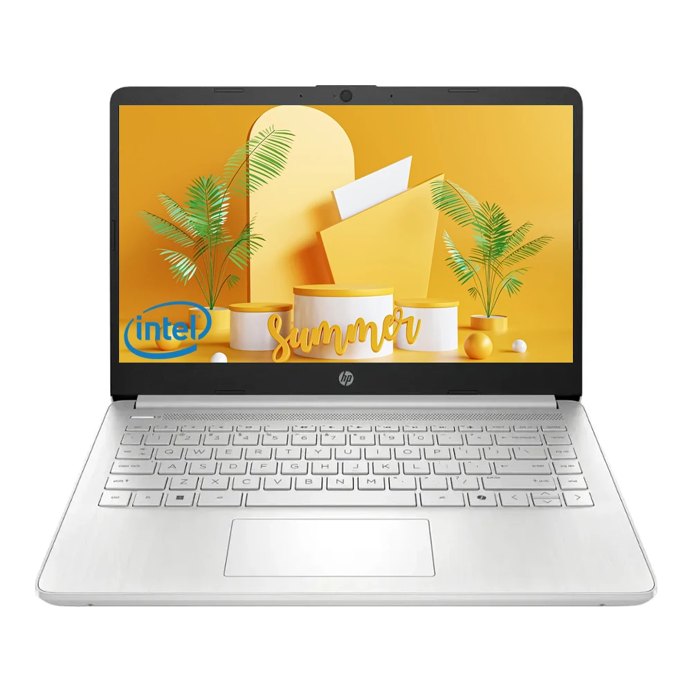HP 14" HD Business Laptop, Intel Processor N150, 16GB RAM, 128GB UFS, Intel Graphics, Wi-Fi 6, Windows 11 Home, Natural Silver