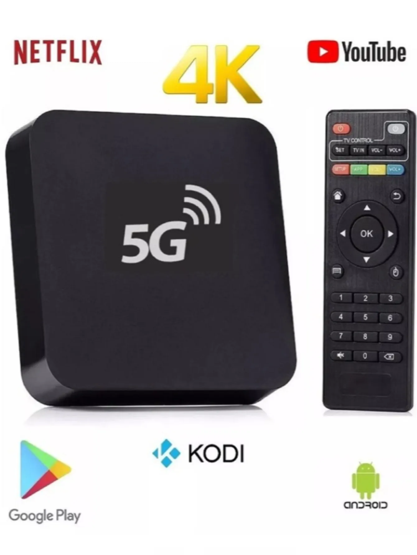 Eletrônicos caixa de tv inteligente 512gb 4k android 11.1 tvbox wifi 5g internet tv assista filmes e séries com este conversor transform s