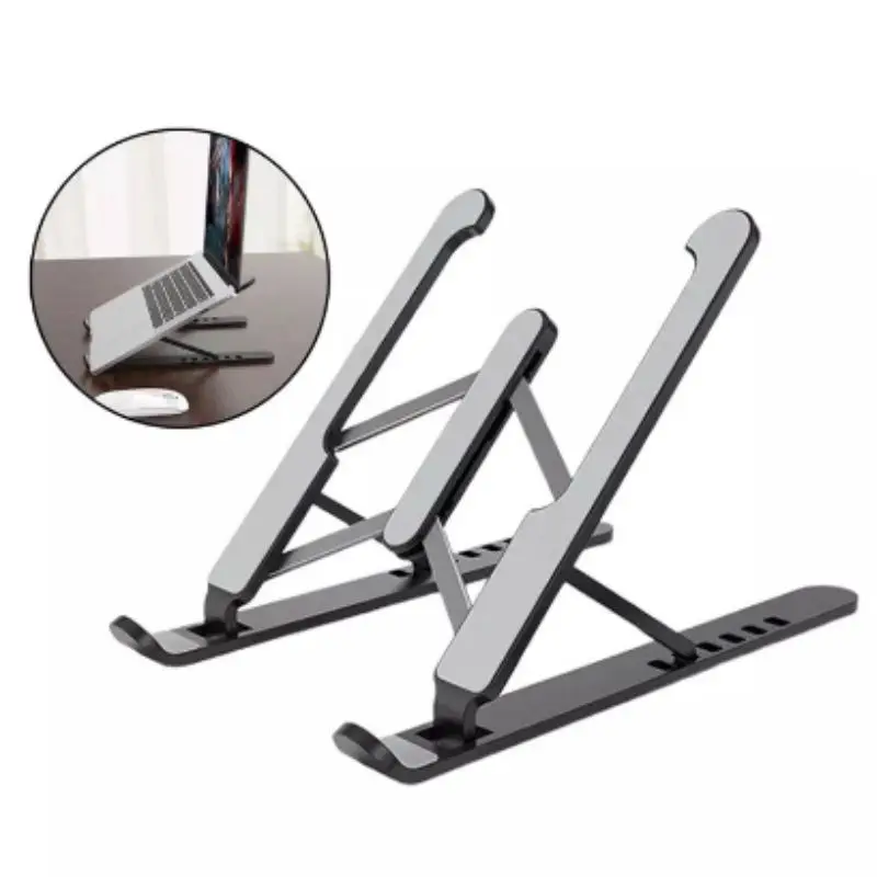 Suporte Dobrável Para Notebook Tablet Ipad Ergonômico Ajustável Fino