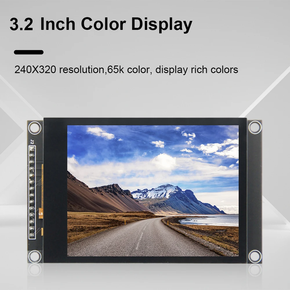 3.2 Inch SPI Serial IPS Touchscreen Display for ESP32 3.2" 320x240 Pixel ILI9341 Driver TFT LCD Module for Arduino/Mega2560/C51