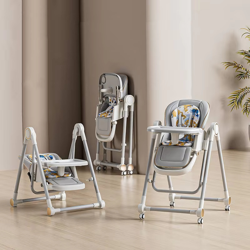 Silla de cena plegable multifuncional para niños, silla de comedor adecuada para bebé sentado, sillón de descanso para bebé