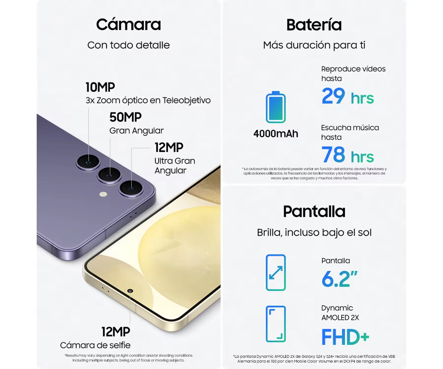 2024 novo samsung galaxy s24 5g ai smartphone snapdragon 8 gen 3 6.2 "120hz amoled 2x display 50mp qual câmera celular 25w