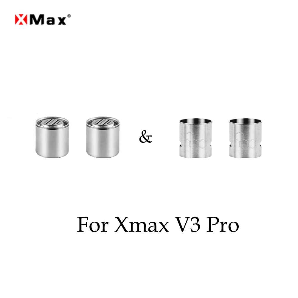 5 unids/lote Original Xmax V3 Pro vaporizador de hierbas secas accesorios reemplazables cápsulas y tazas dosificadoras