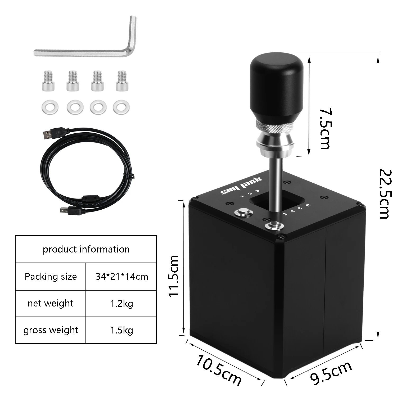 Máy Tính USB H Bảo Vệ Cần Số Cho Logitech G27 G29 G25 G920 Cho Thrustmaster T300RS/GT Cho ETS2 Sim Số Bánh Răng dịch Chuyển Máy Tính Chơi Game Đua Xe