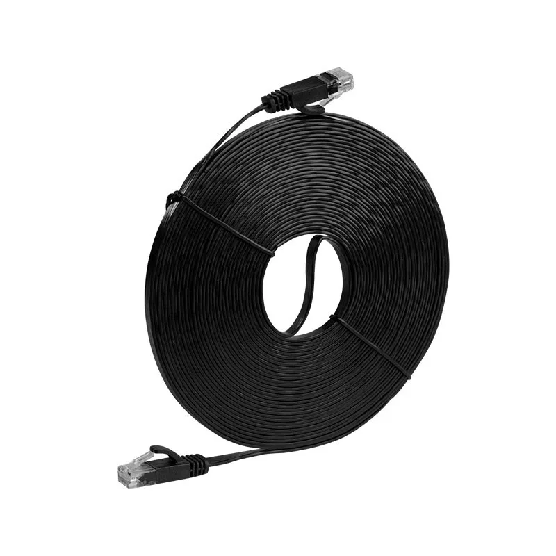 0.3m 0.5m 1m 5m 10m 20m 30m Cat 6 Flat Ethernet Cable UTP 1000M Network for Laptop Router PC Router PS5 PC 4 3 Xbox Modem