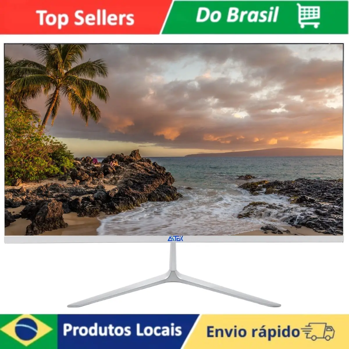 Computador All In One Intel Core i5 SSD 256GB 8GB DDR3 21.5" LED LCD - Aitek