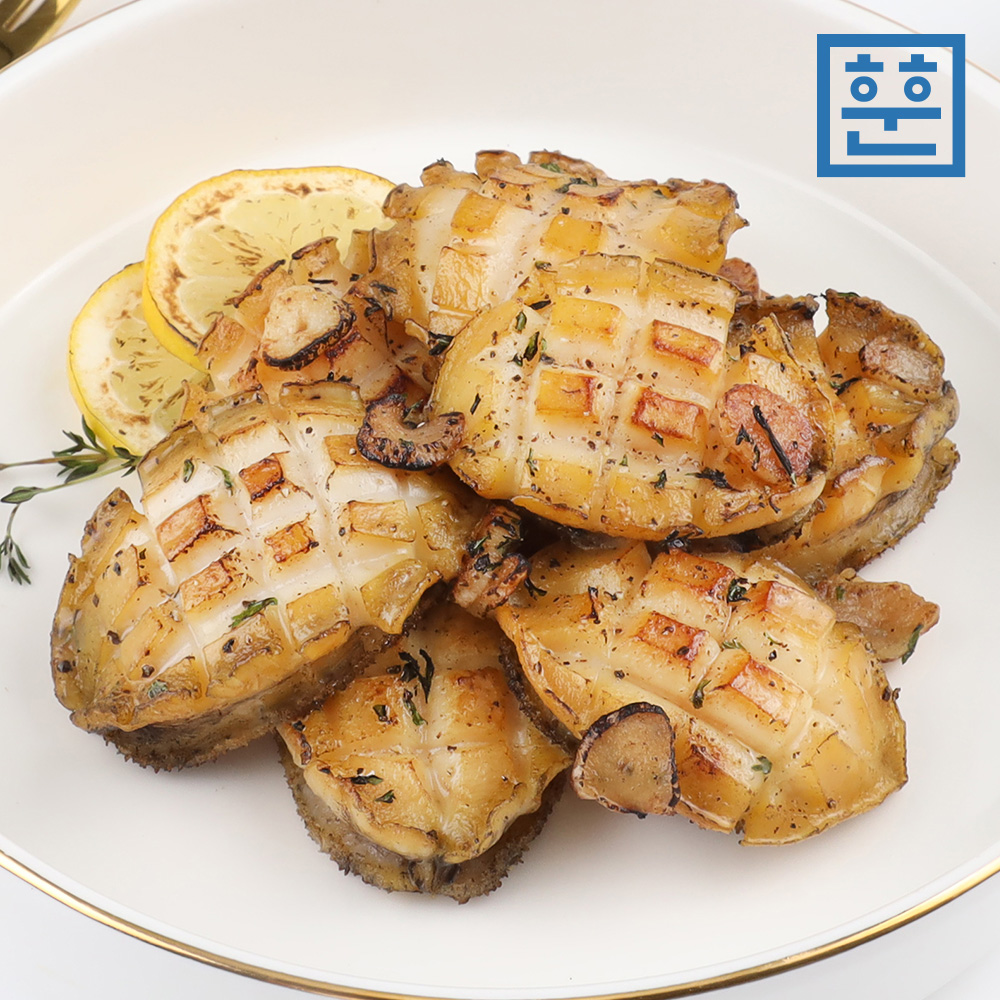 [훈훈수산] 완도산 활전복 1kg 해산물 산소포장 참전복