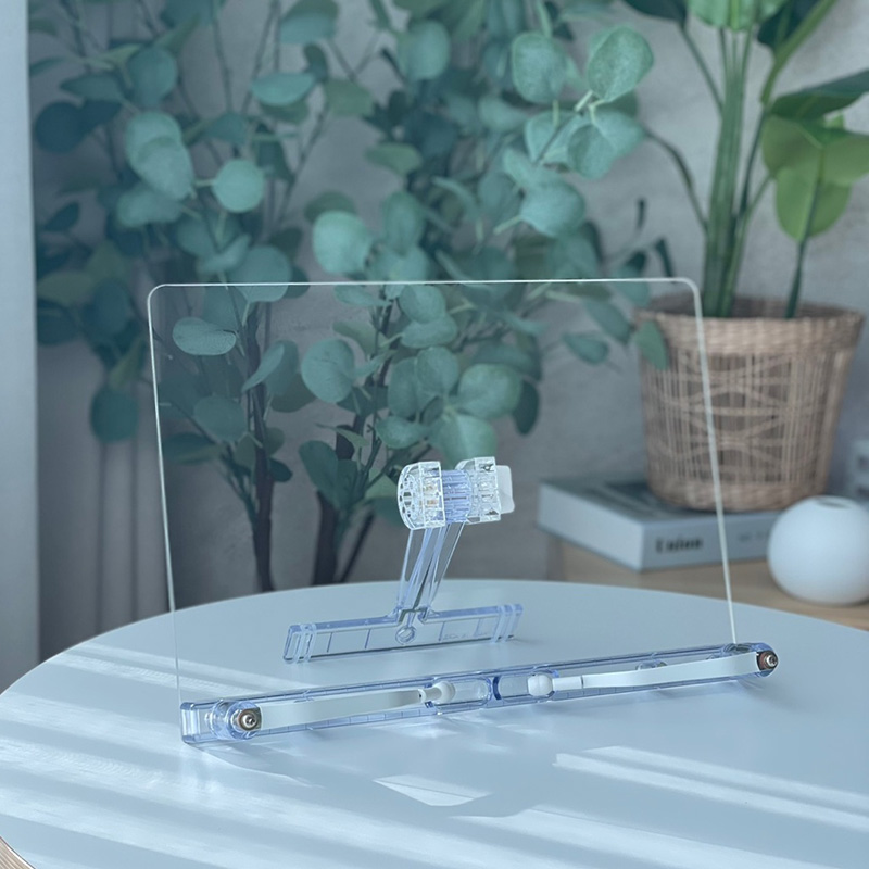 아크릴 독서대 책받침대 투명 독서대