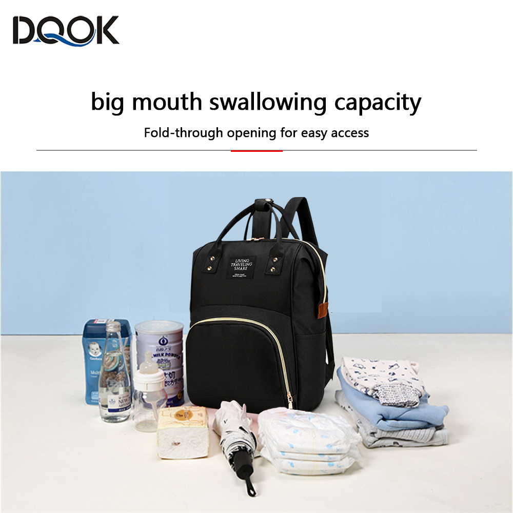 Mochila saco múmia grande capacidade saco mãe bebê multi-função à prova dwaterproof água ao ar livre sacos de fraldas de viagem para cuidados com o bebê