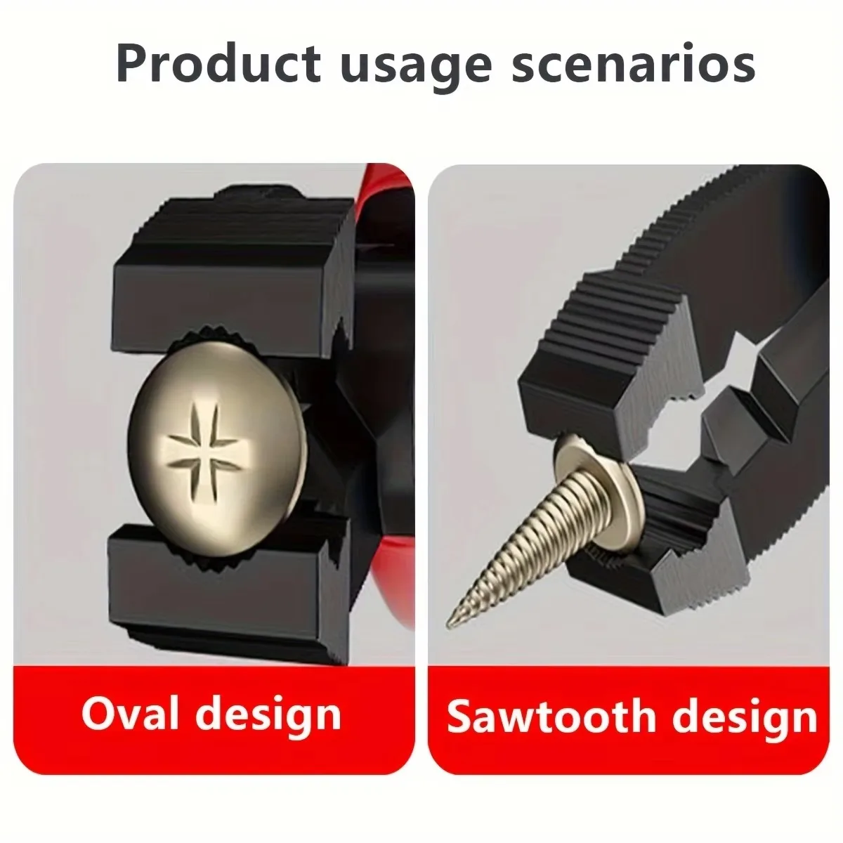 Multi-Disassembly Pliers Rust Removal/Anti-Slip/Damage Screwdriver Quick Cutting And Cutting Crimping Wire Removal Nailer