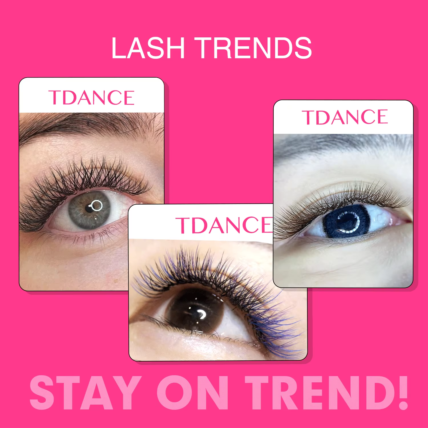 TDANCE 3D 4D 5D 6D Premade Fans Eyelash Extension W Style Faux Mink Natural Soft Bloom Lash Automatic Flowering Volume Eyelashes