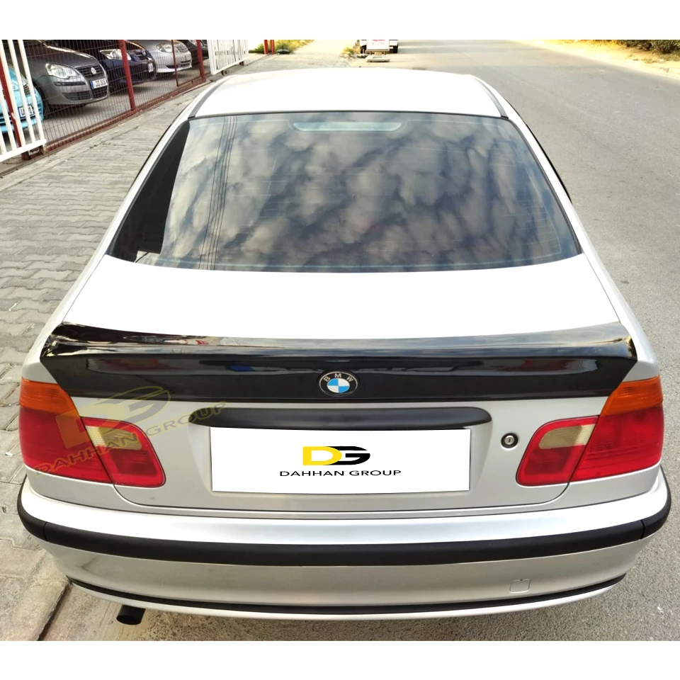 リアスポイラー,リップグロス,ブラックプラスチックボディキット,クーペ3シリーズ,e46,1997-2006,cslスタイル,e46,M3