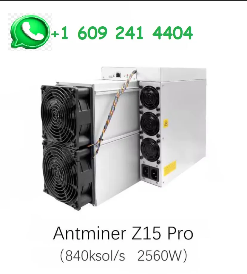 SE RABATTPREIS AUF NEUEN Bitmain Antminer Z15 PRO (840 KSOLS 2560 W) BTC Bitcoin Miner