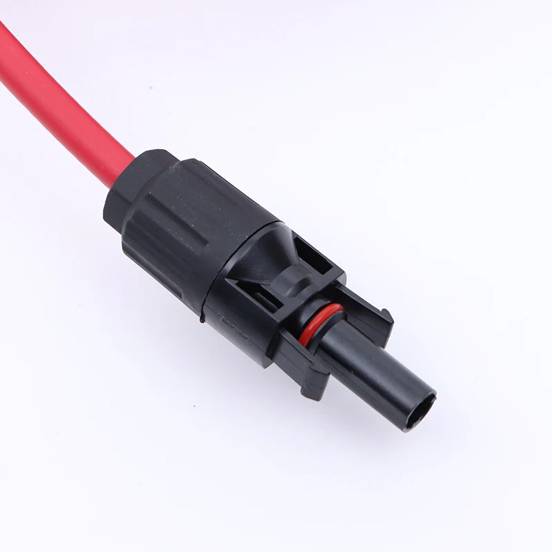 Doppelendiges Solar-Verlängerungskabel mit Stecker, 1–10 Meter, 4 mm2/6 mm2, 1000 V/1500 V, PV-DC-Anschluss, Solarkabel, Photovoltaik-Draht
